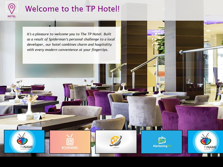 Hotel Info Page Channels Image